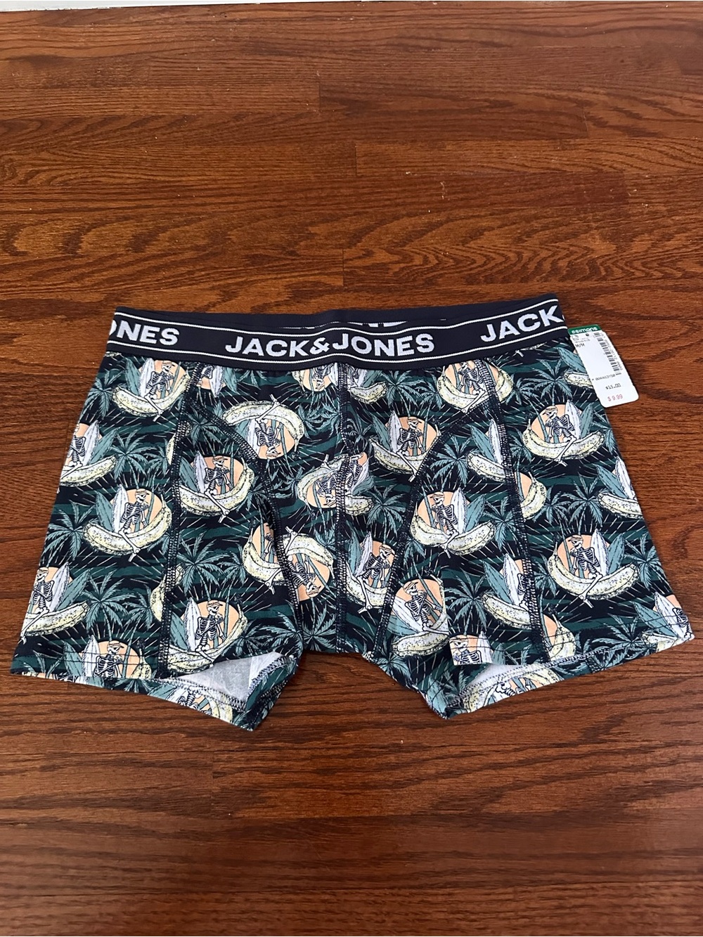 Jack & Jones Men's Skeleton & Banana Undies